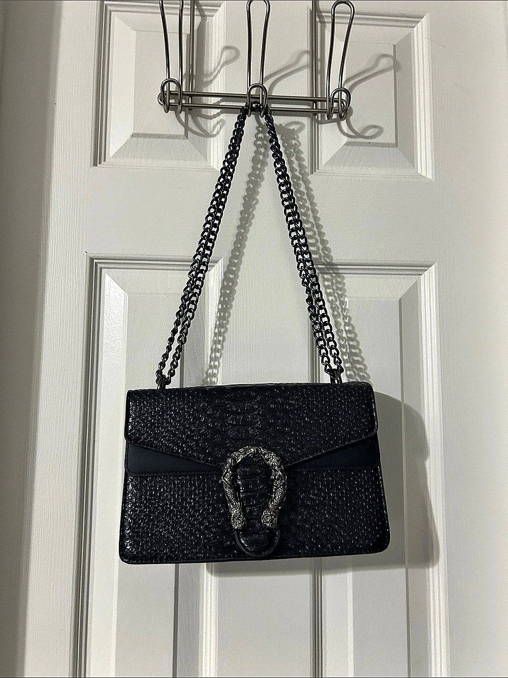 Black Chain Shoulder Bag Like New